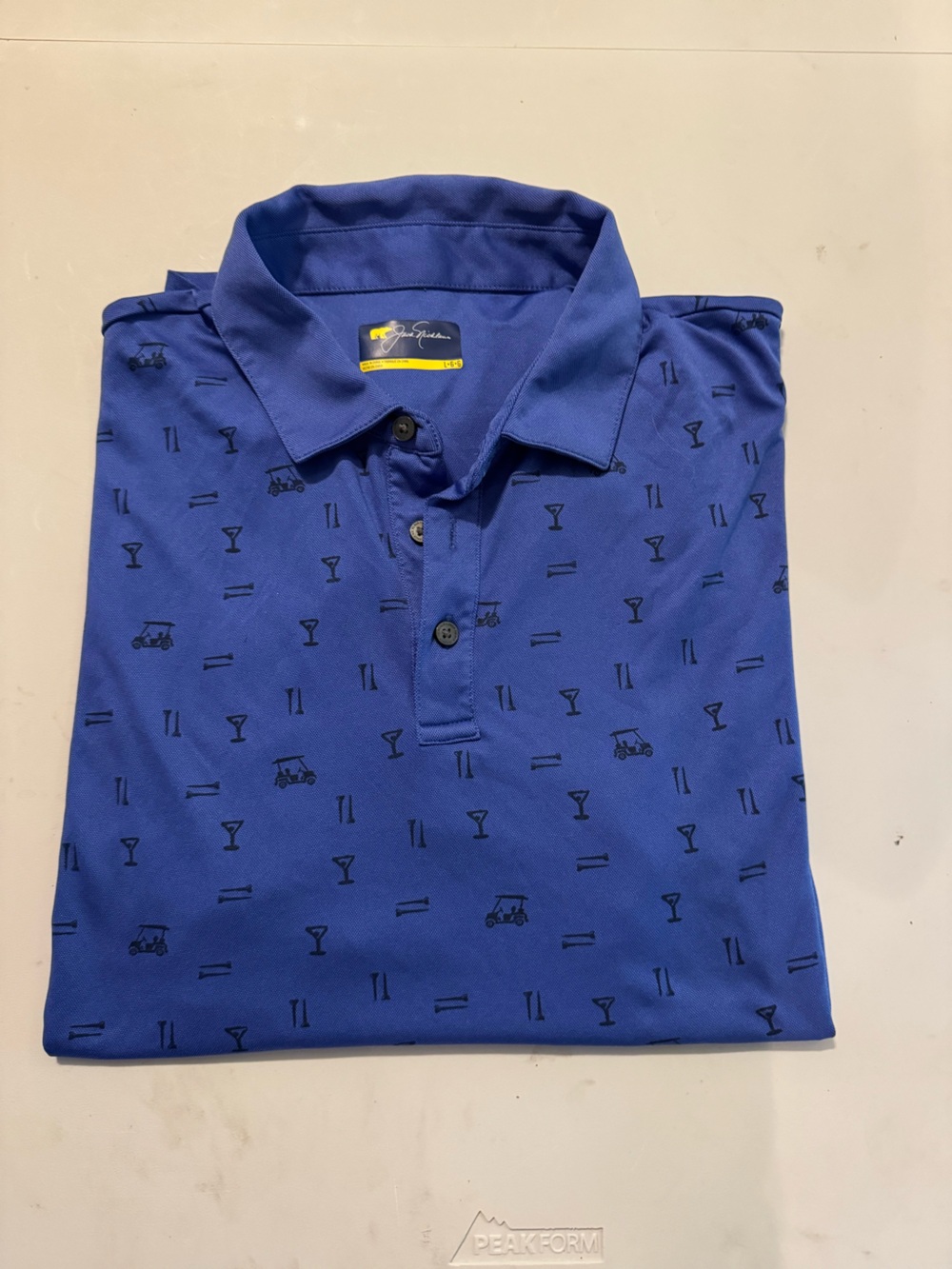 Jack Nicklaus golf polo